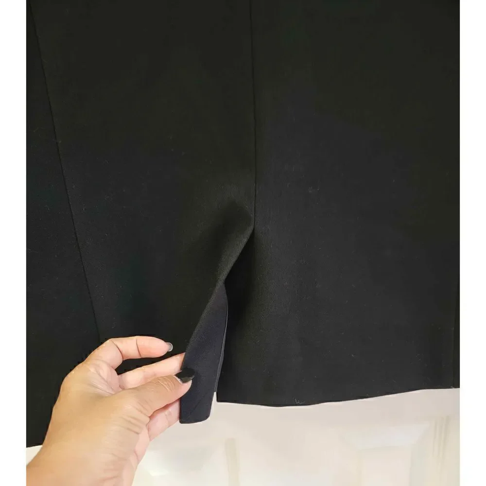 J Crew Wool Black Blazer 0